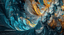 Intricate Fractal Design with Vibrant Swirling Patterns