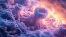 Surreal Fantasy Landscape with Vibrant Colors
