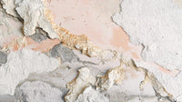 Cracked and Weathered Textured Wall with Peeling Paint