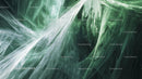 Ethereal Green Abstract Fractal with Flowing Lines