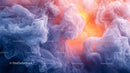 Vibrant Abstract Swirls with Ethereal Colors