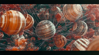Vibrant Cosmic Spheres in Dynamic Universe
