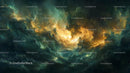 Cosmic Clouds Illuminated by an Ethereal Glow