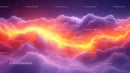 Vibrant Sunset Clouds with Radiant Hues