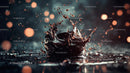 Dynamic Water Splash with Artistic Fluid Motion