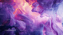 Vibrant Abstract Pattern with Purple and Pink Swirls