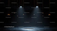 Futuristic Lighting Design in Dark Ambiance