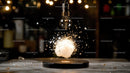 Exploding Light Bulb with Sparkling Particles