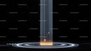 Futuristic Light Beams in Cosmic Space