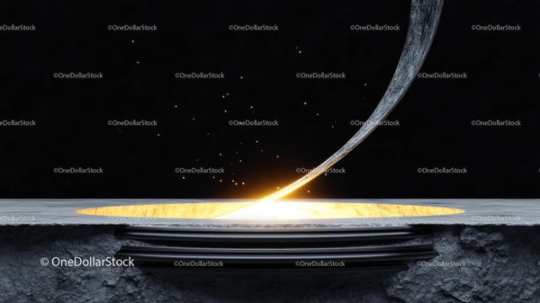 Molten Metal Pouring in Industrial Foundry
