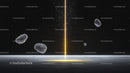 Cosmic Light Beam and Asteroids in Deep Space