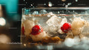 Refreshing Cocktail with Lychee and Cherries