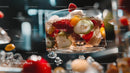Refreshing Summer Cocktail with Fresh Fruits and Ice