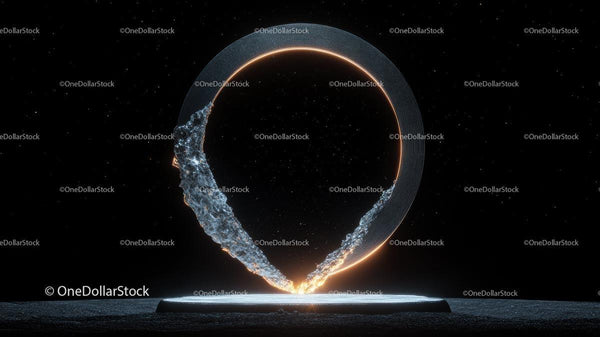 Cosmic Liquid Ring in a Starry Night