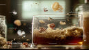 High-Speed Coffee Splash with Brown Sugar in Glass