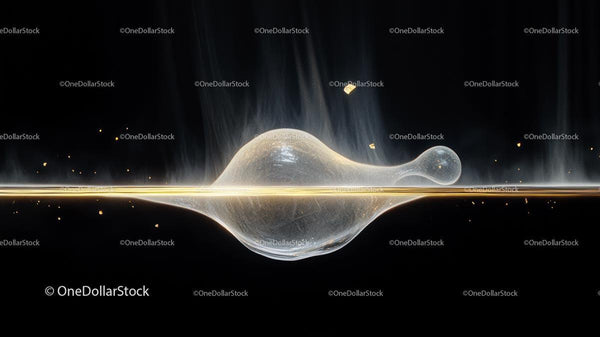 Surreal Luminescent Abstract Art in Motion