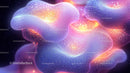 Ethereal Abstract Fluid with Luminescent Glow