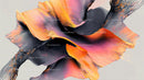 Dynamic Abstract Flow with Vibrant Colors and Textures