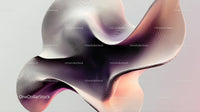 Abstract 3D Sculpture with Flowing Curves