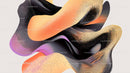 Abstract Fluid Shapes with Gradient Colors