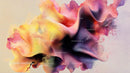 Abstract Fluid Shapes in Vibrant Colors