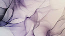 Abstract Flowing Lines with Light Purple Gradient