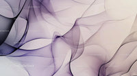 Abstract Flowing Lines with Light Purple Gradient