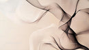 Elegant Abstract Art with Flowing Beige Lines