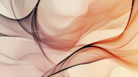 Elegant Abstract Waves in Warm Tones