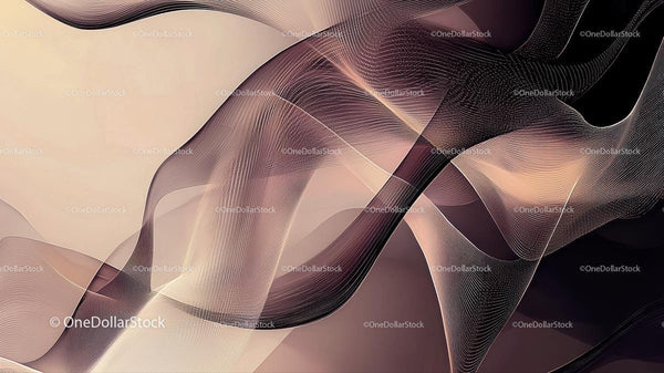 Abstract Fluid Waves with Elegant Curves