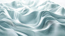 White Flowing Abstract Waves and Soft Curves
