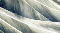 Abstract Wavy Fabric with Smooth Lines and Shadows