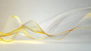 Elegant Abstract Waves in Soft Gold and Silver