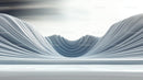 Elegant Flowing Waves in Monochrome Abstract Design
