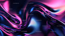 Vibrant Abstract Fluid Design with Dynamic Waves