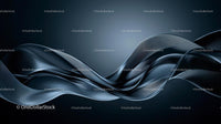 Elegant Abstract Waves on Dark Background