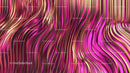 Dynamic Gold and Pink Metallic Waves