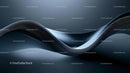 Abstract Curved Wave in Modern Design