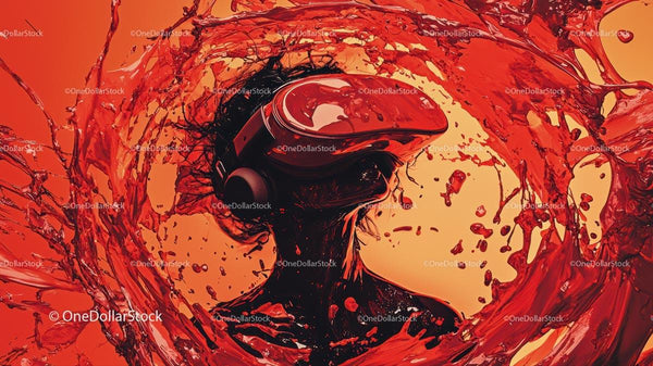 Dynamic Splash with VR Headset