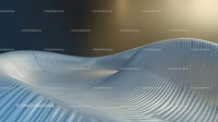 Abstract Sand Dunes with Gradient Lighting