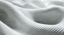 Abstract White Textured Waves with Elegant Patterns