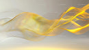 Elegant Golden Waves on Minimalist Background