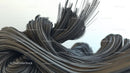 Dynamic Abstract Flowing Lines in Modern Art Style