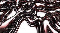 Abstract Metallic Fluid with Flowing Curves
