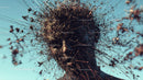 Surreal Botanical Human Sculpture Against Sky
