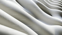 Elegant White Wave Texture with Subtle Curves