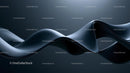 Abstract 3D Wave with Dark Background