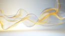 Elegant Yellow and White Flowing Abstract Lines