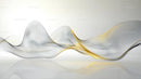 Abstract Digital Wave with Elegant Mesh Design