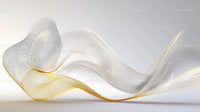 Elegant Abstract Wave of Flowing Lines in Soft Gradient